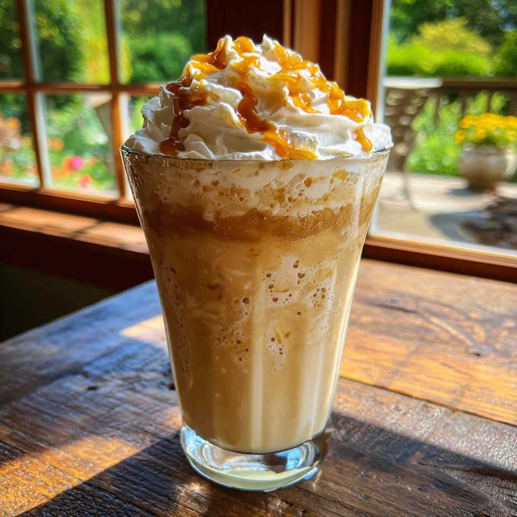 Vanilla Cream Coffee Frappé