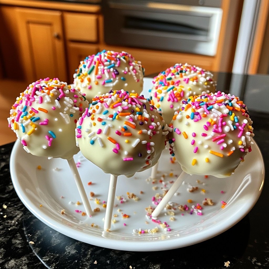 Starbucks Copycat Birthday Cake Pops