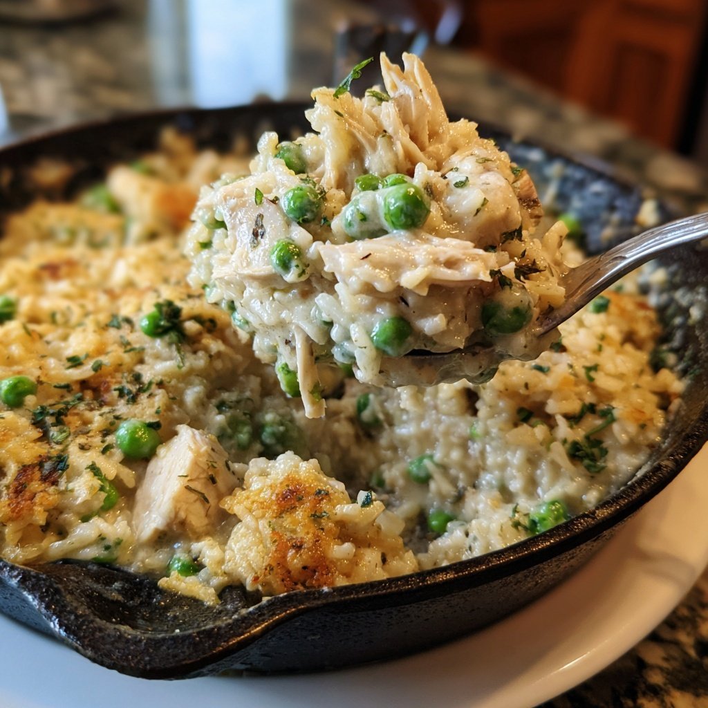 Creamy Chicken Rice Skillet