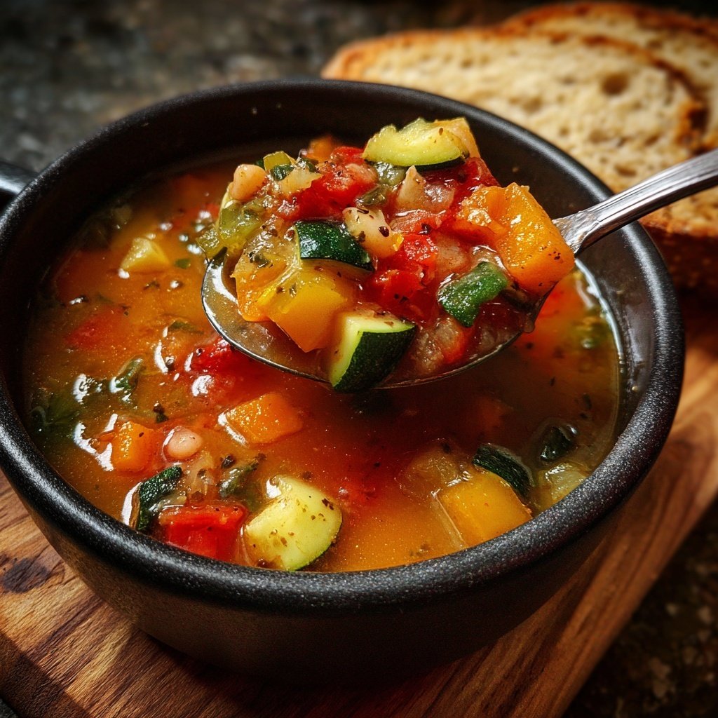 Healthy Crockpot Italian Vegetable Stew