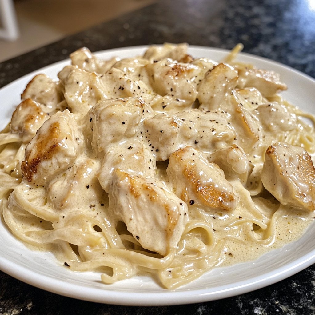 Cozy Crockpot Chicken Alfredo