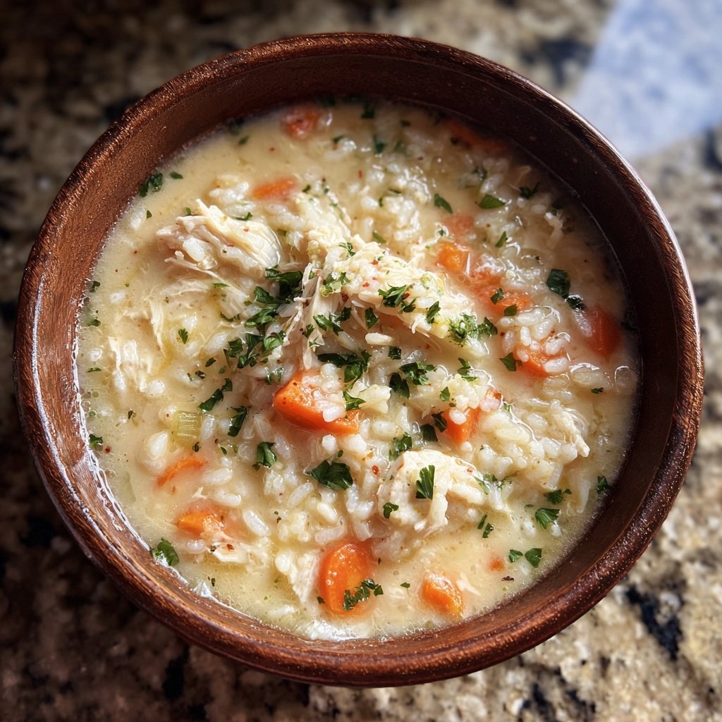 Chicken And Rice Comfort Soup