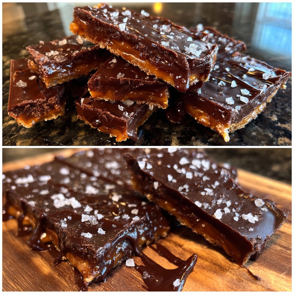 Super Bowl Desserts Chocolate Pretzel Bars