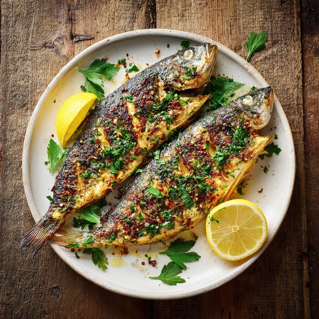 Healthy & Light Lemon Grilled Fish Plate