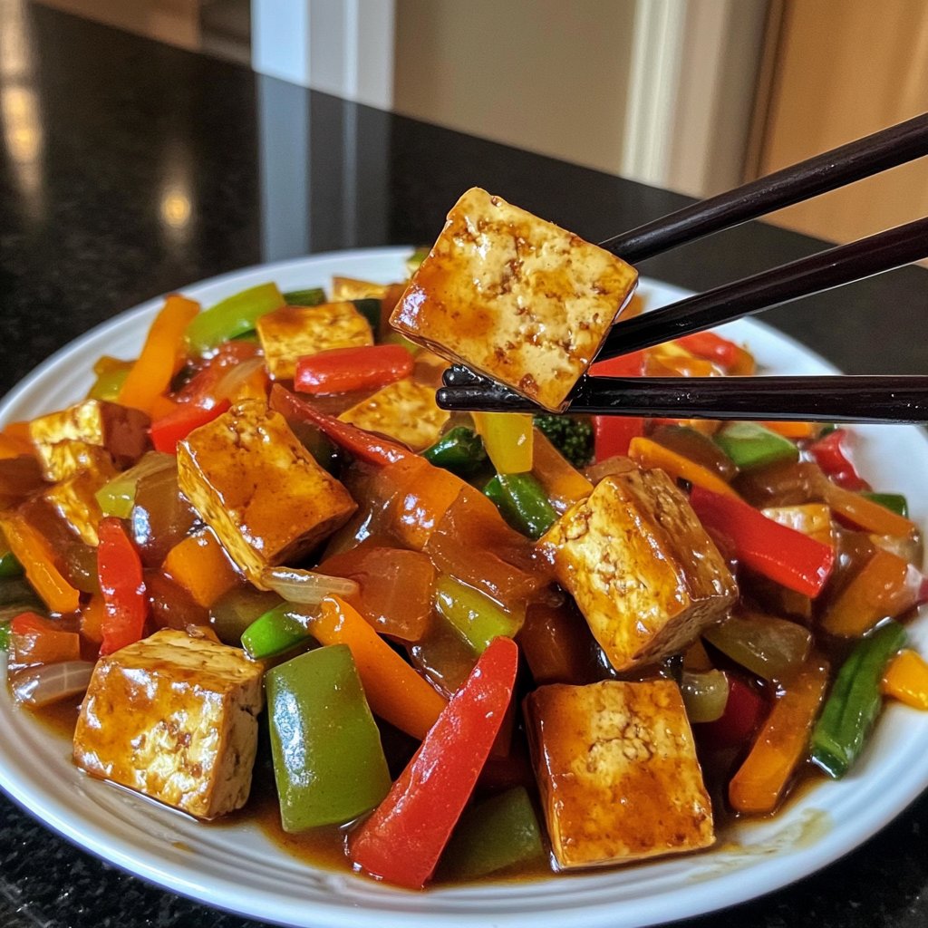 High Protein Tofu Stir Fry